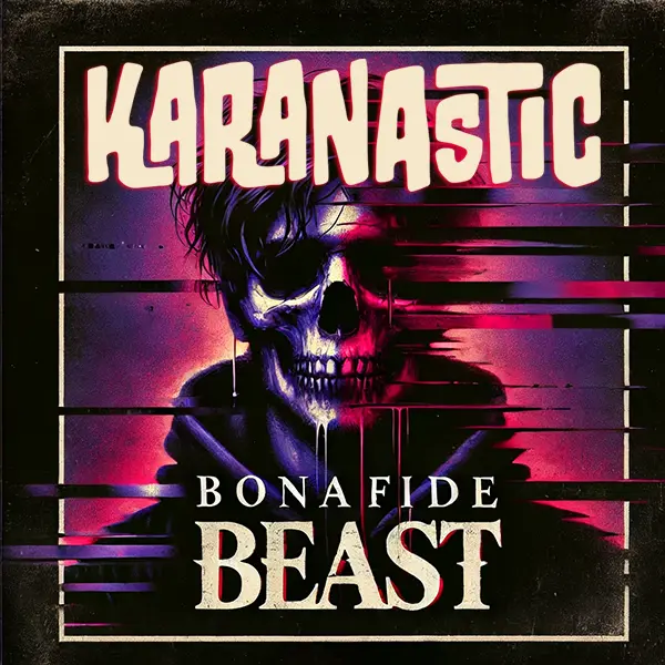 Bonafide Beast by Karanastic - Title Card Artwork featuring vintage skull