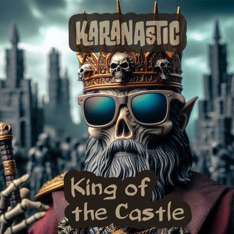 Karanastic King of the Castle Cover Art Featuring a Skull King artwork