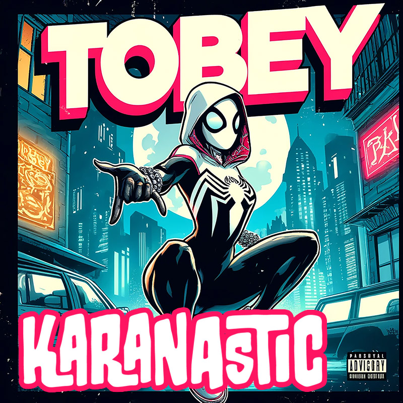 Album cover for the Karanastic remix of Tobey.